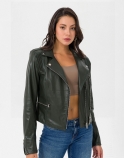 Celine Biker Leather Jacket - image 2 of 6 in carousel